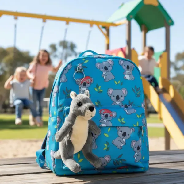 Mini Grey Kangaroo - 13cm - Image 6