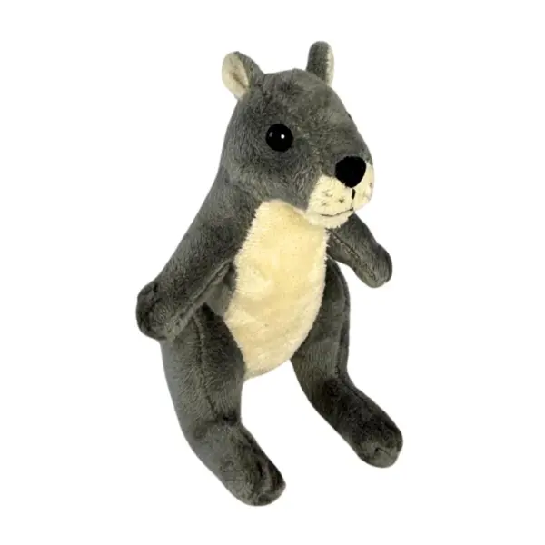 Mini Grey Kangaroo - 13cm - Image 5