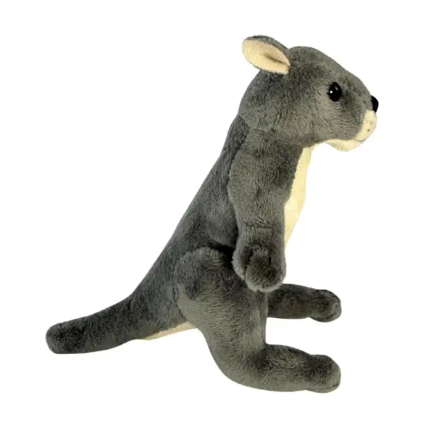 Mini Grey Kangaroo - 13cm - Image 4