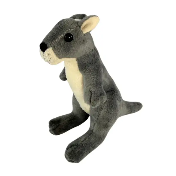 Mini Grey Kangaroo - 13cm - Image 3