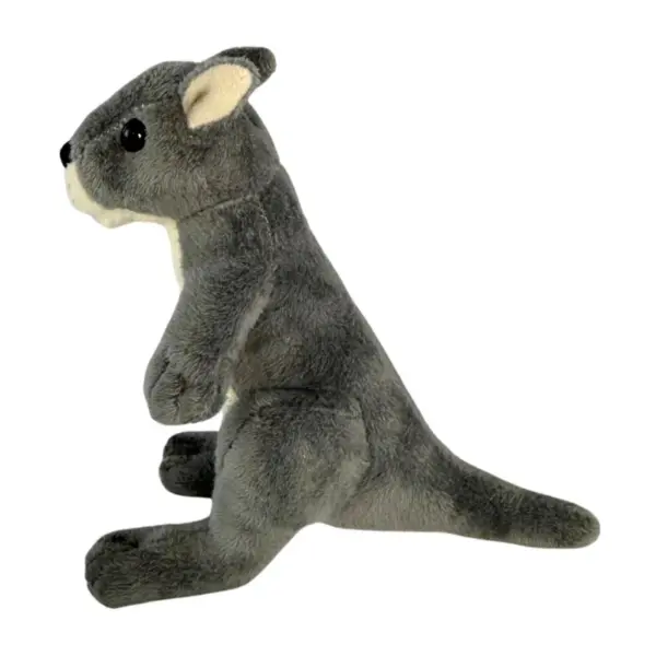 Mini Grey Kangaroo - 13cm - Image 2