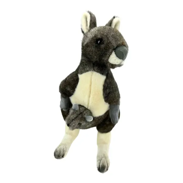 Tess - Kangaroo with baby - 34 cm - Image 3