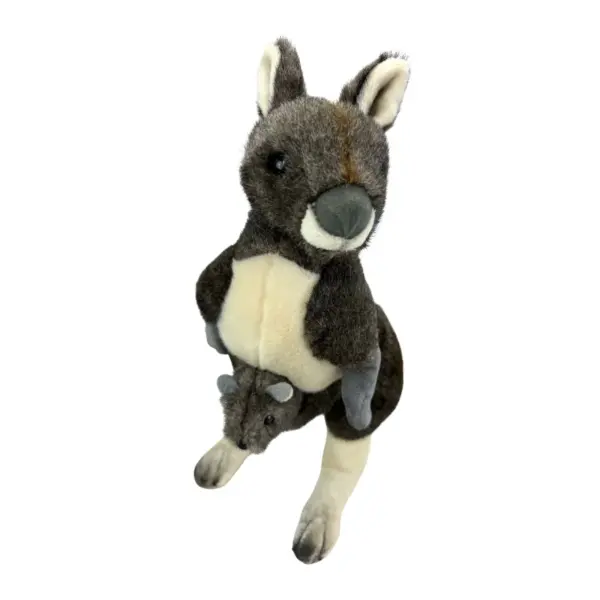 Tess - Kangaroo with baby - 34 cm - Image 6